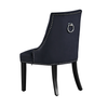 Velvet Dining Chair with Door Knocker Ring Windsor Dressing Room Chair 1/2/4/6
