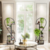 Heavy Duty Metal Plant Stand Heart Shaped Ladder Pot Holder Bookshelf Display