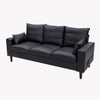 Modern L-Shaped Corner Sofa 2 3 Seater Armchair Couch With Footstool