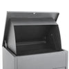 Lockable Wall Parcel Delivery Secure Drop Box Outdoor Storage Letter Post Box UK