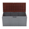 Storage Cabinet 290L Garden Chest Box Tool Shed Patio Tools Cushion Container