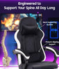 Computer Gaming Chair Racing Swivel Recliner Executive Office Chair PU Leather