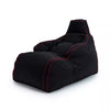 Game Over Video Gaming Bean Bag Lounger Chair High Back Adult Gamer Beanbag Seat