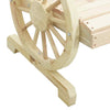 Bulliing Garden Adirondack Chairs 2 pcs Solid Wood Fir,Natural Adirondack N7B1