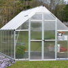 Clear PC Polycarbonate Hollow Sheets Garden Greenhouse Shed Wall Panels 4mm