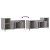 TV Cabinet Grey Sonoma 100x35x55 cm Engineered Wood vidaXL