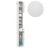 Tall Bathroom Cabinet Freestanding Storage Cabinet Organizer W/ Adjustable Shelf