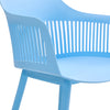 4pcs Dining Chairs Contemporary Lounge Dining Home Office Plastic Reception Seat