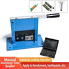 Manual Aluminum Tube Press Type Tail Sealing Machine with Coding