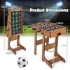 Foldable Football Table Space Saving Table Football Adult Kids Table Soccer Game