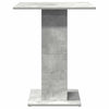 BistroTable Concrete Grey Engineered Wood Bar Table Patio Furniture