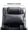 Executive Office Chair Swivel Recliner Chair Leather Computer Desk Gaming Chair