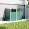 Garden Metal Bin Shed Double Wheelie Bin Storage Cover Rubbish Dustbin 2 Shed UK