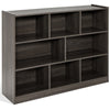 3-tier Open Bookcase Modern 8-Cube Bookshelf Wooden Storage Display Cabinet
