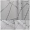 10M Sliver Geometric Stripes Non-woven Wall Sticker Wallpaper Living Room Decor