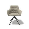 Modulax Como Celine Husk Mobus Fabric Dining Chair with Swivel Base RRP £599