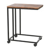 Side Table C Shaped for Sofa Coffee End Tables for Living Room Bedside Tables