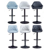 Set of 2 Barstool Kitchen Breakfast Swivel Pub Counter Gas Lift PU Leather Chair