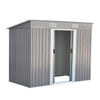 Panana Metal Garden Shed Storage Sheds Heavy Duty Outdoor Organiser4/6/8/10ft