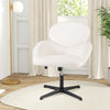 Criss Cross Chair Swivel Cross Legged Chair Computer Desk Task Vanity Chair