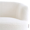 Modern Accent Chair Teddy Fleece Upholstered Leisure Armchair Single Sofa Chair
