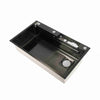 Kitchen Smart Sink Professional Stainless Steel Thickened Brushed Surface Large