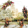 Round/Oval/Square Wedding Arch Stand Birthday Party Backdrop Flower Balloon Deco