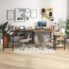L-shaped Office Desk Home Office 150cm Large Corner Desk Computer Workstation