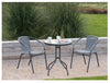Sorrento Rattan Effect 3pcs Table and Chairs Garden Bistro Set