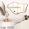 Framed Arched Mirror Wall Mounted Vanity Makeup Bedroom Glass Dressing Mirror