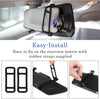 FHD Mirror Dash Cam Front and Rear 7 Inch Touch Screen Dual Dash Cam Rear