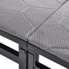 Folding Metal Bed Frame Guest Primary Room Single Sleeper Platform Bedstead