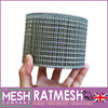 The Mesh Company Galvanised Rat Mesh Roll | Rodent Proofing Welded RatMesh Roll
