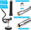 COMMERCIAL KITCHEN PRE-RINSE FAUCET TAP SPRAY HEAD SPRAYER WITH HOSE UK