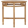 3 Piece Garden Dining Set Solid Teak Wood