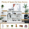 3 Tier Open Shelf Storage Cabinet Storage Cube Wooden Bookcase Display Shelf