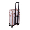 Rolling 5 in 1 Makeup Trolley Beauty Trolley Case w/Drawers Hairdressing Case