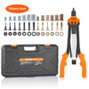 Rivet Nut Tool 16in Rivnut Tool Kit 13PCS Mandrels and 186PCS Rivet Nuts