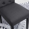 1/2/4/6 Dining Chairs Armchair High Back Linen/Velvet Upholstered Wood Legs Home