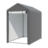 Outdoor Storage Shed Equipment Shelter Cover Bicycle PE Waterproof Steel Frame