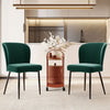 Dining Chairs Set of 2 pcs Kitchen Counter Chairs with Backrest and Padded Seat