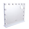 Large Hollywood Vanity Makeup Mirror With Lights Wall Mount Tabletop 10X Magnif