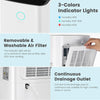 25L Dehumidifier Air Purifier with Humidistat LCD Display for Home Laundry NEW