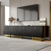 Modern TV Cabinet TV Stand with 2 Storage Sideboard TV Furniture Living Room