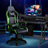 PU Highback Desk Chair E-sports PC Racing Gaming Computer Headrest Home Office