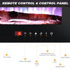 Electric Fireplace & Surrounds Framed Fire Flame Mantelpieces LED Jzndkiqhmykzus