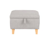 Storage Footstool Ottoman Footrest Makeup Dressing Table Stool Pouffe Seat Chair