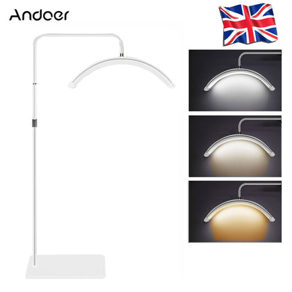 Andoer 36W Floor LED Video Light Half-moon Shaped Fill Light 3200K-5600K UK B8W0