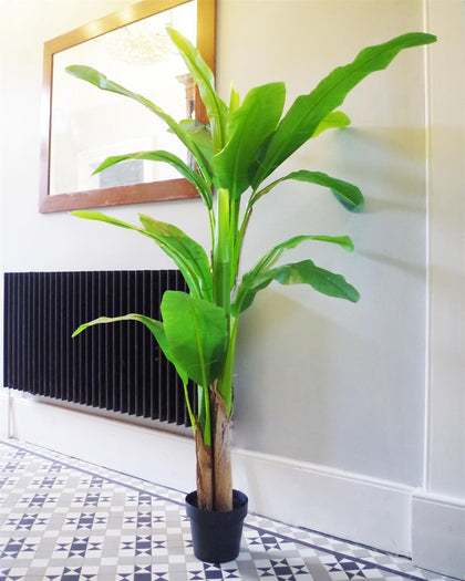 Artificial Banana Plant Tropical Natural Tree 6ft extra large size