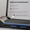 Steel Folding Motorised Home Treadmill Walking Machine with LCD Monitor Blue